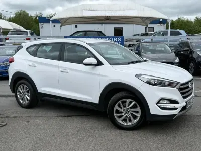 Używany Hyundai Tucson Edition 116 KM (85 kW) 2017 Biały SUV