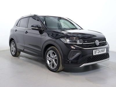 Black Used 2024 VW T-Cross R-line SUV | £20,400 (Fair price)