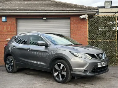 Used Nissan Qashqai N-TEC 110 HP (80 kW) 2015 Grey SUV