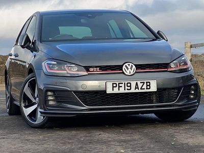 Used VW Golf VII GTI 245 HP (180 kW) 2019 Indium grey Hatchback