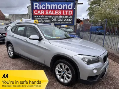 Used BMW X1 Sport Line 184 HP (135 kW) 2013 Silver SUV