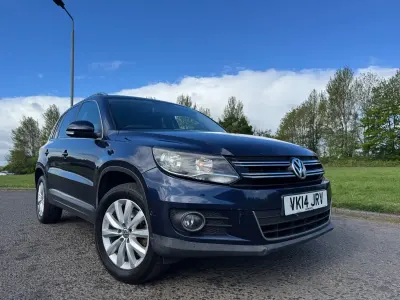 Second-hand VW Tiguan Match 2014 Albastru SUV