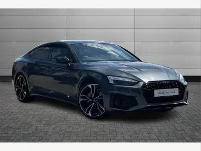 Used Audi A5 Black Edition 204 HP (150 kW) 2023 Grey Coupe
