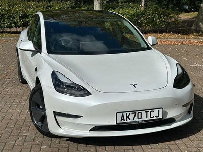 White Used 2020 Tesla Model 3 Sedan | £15,995 (Fair price)