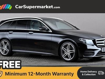 Black Used 2018 Mercedes E200 AMG Line Premium Estate | £19,197 (Fair price)