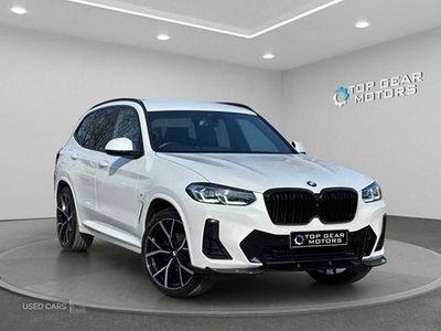 White Used 2021 BMW X3 M Sport SUV | £31,495 (Expensive)