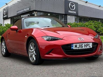 Red Used 2016 Mazda MX5 Cabriolet | £12,290 (Fair price)