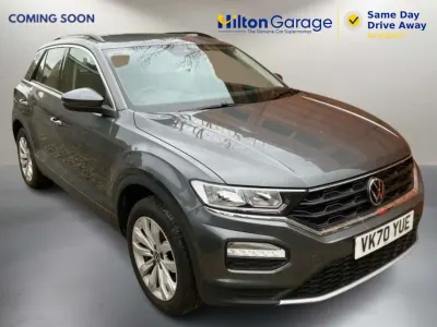 Begagnad VW T-Roc SE 150 HK (110 kW) 2021 Grå SUV