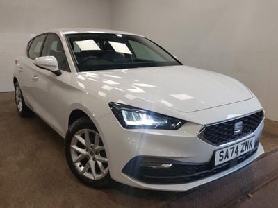 White Used 2024 Seat Leon SE Hatchback | £16,998 (Fair price)