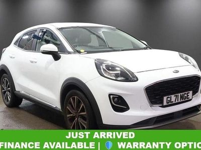 Used Ford Puma Titanium 125 HP (91 kW) 2022 White SUV