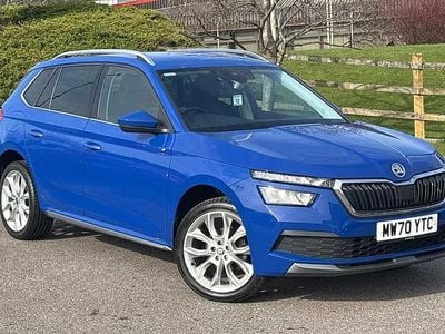 Used Skoda Kamiq SE L 115 HP (84 kW) 2021 Energy blue SUV