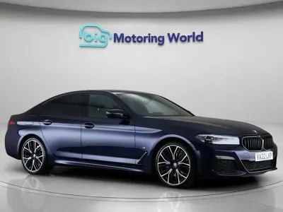 Used BMW 520 M Sport 190 HP (139 kW) 2022 Blue Sedan