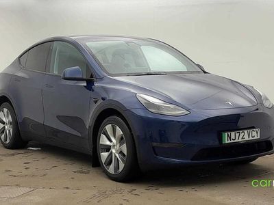 Blue Used 2022 Tesla Model Y Long Range AWD SUV | £25,495 (Fair price)