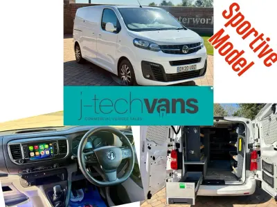 Used Vauxhall Vivaro Sportive 100 HP (73 kW) 2020 White MPV