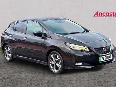 Used Nissan Leaf Tekna 110 kW (150 HP) 2021 Black Hatchback