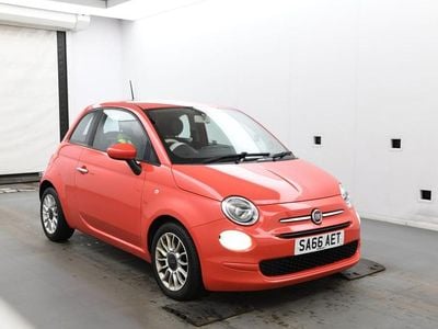 Used Fiat 500 Pop Star 69 HP (50 kW) 2016 Pink Hatchback