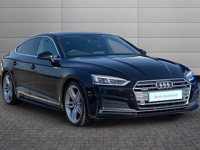 Used Audi A5 S-Line 190 HP (139 kW) 2019 Mythos black Coupe