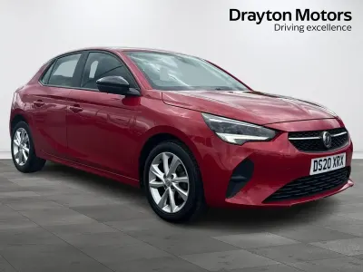 Usado Vauxhall Corsa 75 HP (55 kW) 2020 Vermelho Citadino