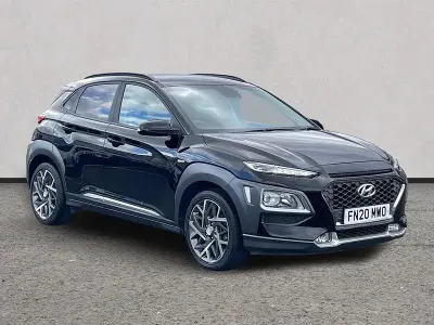 Used Hyundai Kona Premium 141 HP (103 kW) 2020 Black SUV