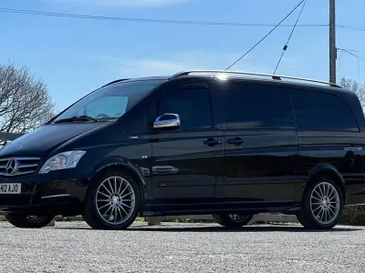 Begagnad Mercedes Viano Avantgarde Edition 2012 Svart Minibuss