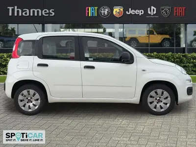Used Fiat Panda Pop 69 HP (50 kW) 2020 White Hatchback