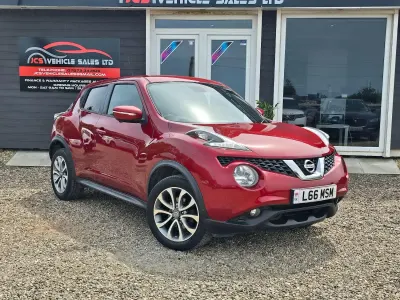 Used Nissan Juke Tekna 117 HP (86 kW) 2014 Red SUV