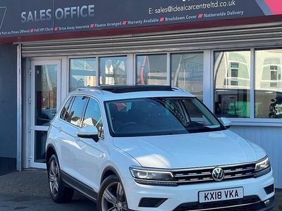 Used VW Tiguan SEL 150 HP (110 kW) 2018 White SUV