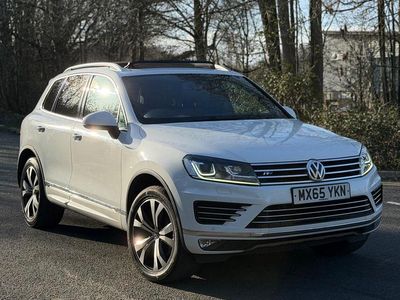 Used VW Touareg R-line 2015 White SUV