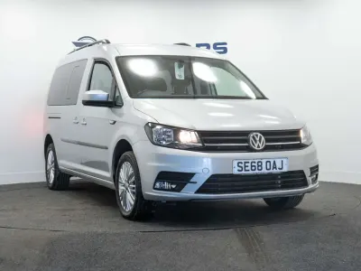 Used VW Caddy Maxi S 102 HP (75 kW) 2019 Silver MPV