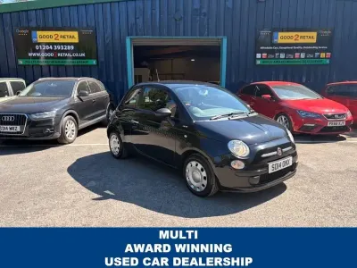 Usado Fiat 500 Pop 69 HP (50 kW) 2014 Preto Citadino