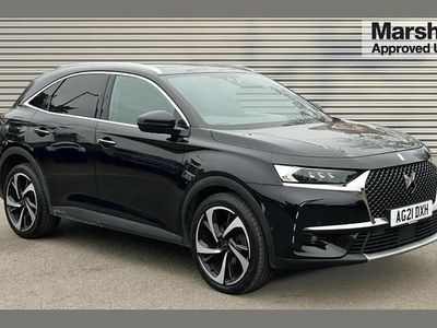Used DS Automobiles DS7 Crossback Prestige 178 HP (130 kW) 2021 Black SUV
