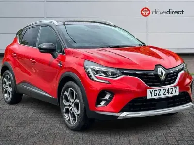 Used Renault Captur Techno 90 HP (66 kW) 2022 Red/black SUV