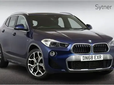 Used BMW X2 M Sport 187 HP (137 kW) 2018 Blue SUV