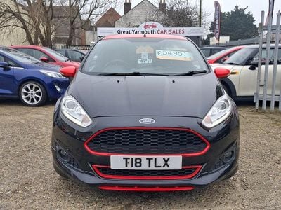Used Ford Fiesta ST-Line 140 HP (102 kW) 2017 Black Hatchback