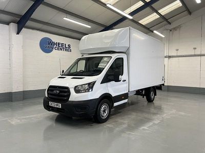 Used Ford Transit 130 HP (95 kW) 2022 White Cabriolet