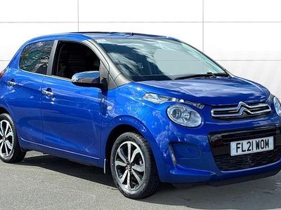 Usado Citroën C1 Shine 72 HP (52 kW) 2021 Azul Citadino