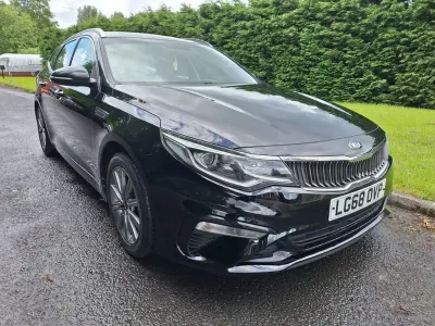 Used Kia Optima 136 HP (100 kW) 2018 Black Estate