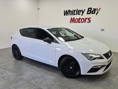 Used Seat Leon Black Edition 130 HP (95 kW) 2020 White Hatchback