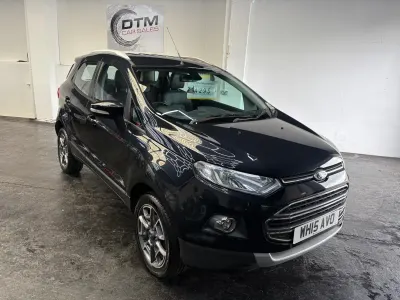 Usado Ford Ecosport Titanium 2015 Negro SUV