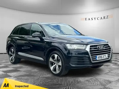 Used Audi Q7 S-Line 2016 Blue SUV