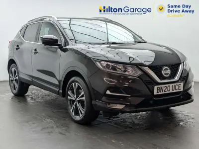 Used Nissan Qashqai N-Connecta 140 HP (102 kW) 2020 Black SUV