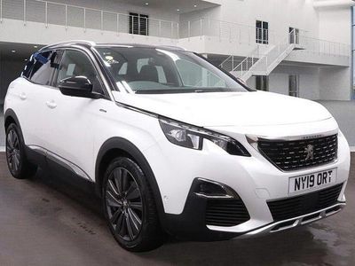 White Used 2019 Peugeot 3008 Premium Hatchback | £11,290 (Fair price)