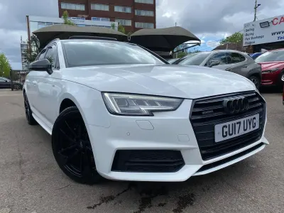 Used Audi A4 S-Line 252 HP (185 kW) 2017 White Estate