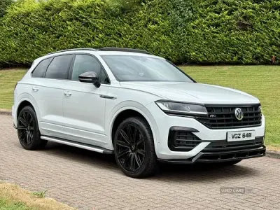 Used VW Touareg R-line 231 HP (169 kW) 2018 White SUV