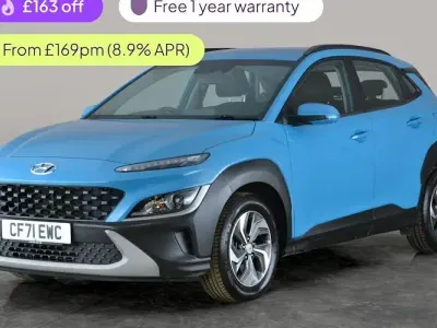 Used Hyundai Kona SE 141 HP (103 kW) 2021 Blue SUV