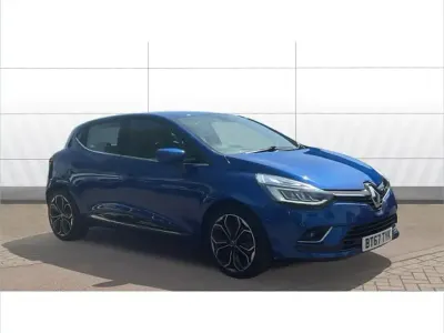 Begagnad Renault Clio IV Dynamique 88 HK (64 kW) 2017 Blå Halvkombi