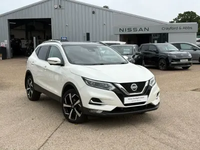 Used Nissan Qashqai Tekna 2020 Storm white SUV
