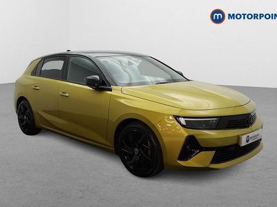Used Vauxhall Astra GS Line 181 HP (133 kW) 2022 Yellow/black Hatchback