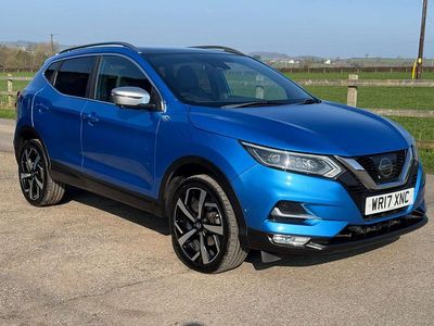 Used Nissan Qashqai Tekna+ 110 HP (80 kW) 2017 Blue SUV