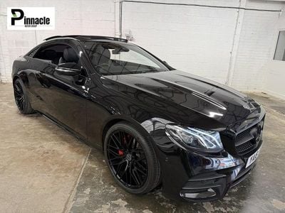Used Mercedes E220 AMG line 194 HP (142 kW) 2018 Black Coupe